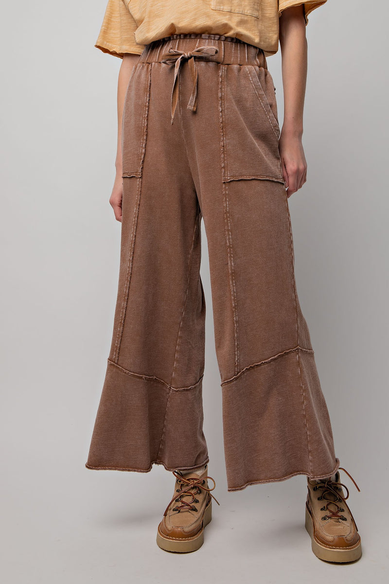 EB40706 Chocolate Brown Pant Easel