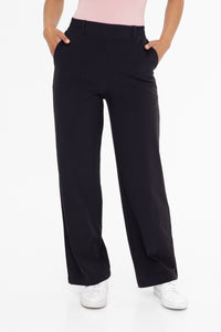 Classic Black Workwear Pant | Boutique Elise | Ashley Mono b