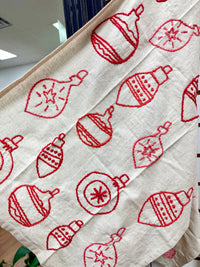Seasonal Linen Tea Towel Creative Co-op