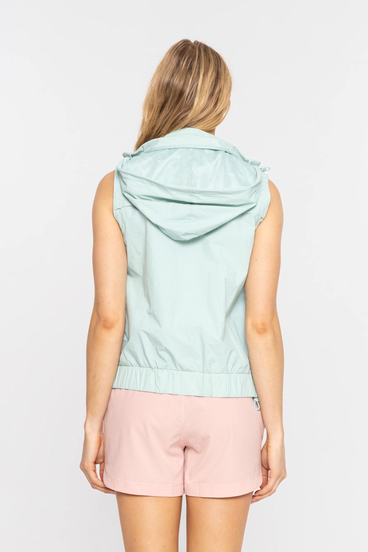 Surf Spray Green Active Vest | Boutique Elise | Vanessa Mono b