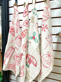 Seasonal Linen Tea Towel Creative Co-op