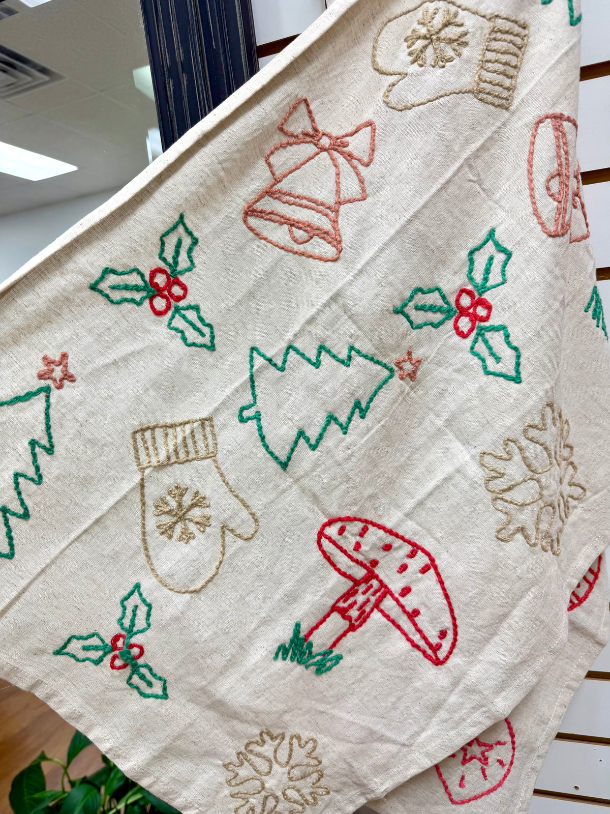 Seasonal Linen Tea Towel Creative Co-op