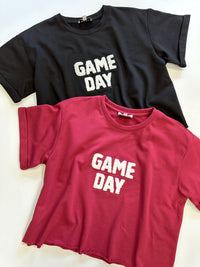 Black Game Day Graphic Tee | Boutique Elise Gilli