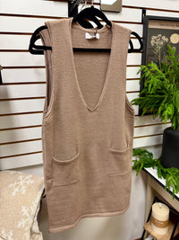Mocha Sweater Shirt Dress | Shannon Hyfve