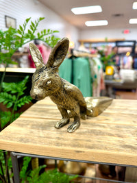 Gold Rabbit Door Stop PD Home & Gift