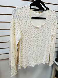 Pink Mini Floral Print Long Sleeve | Maggie Very J