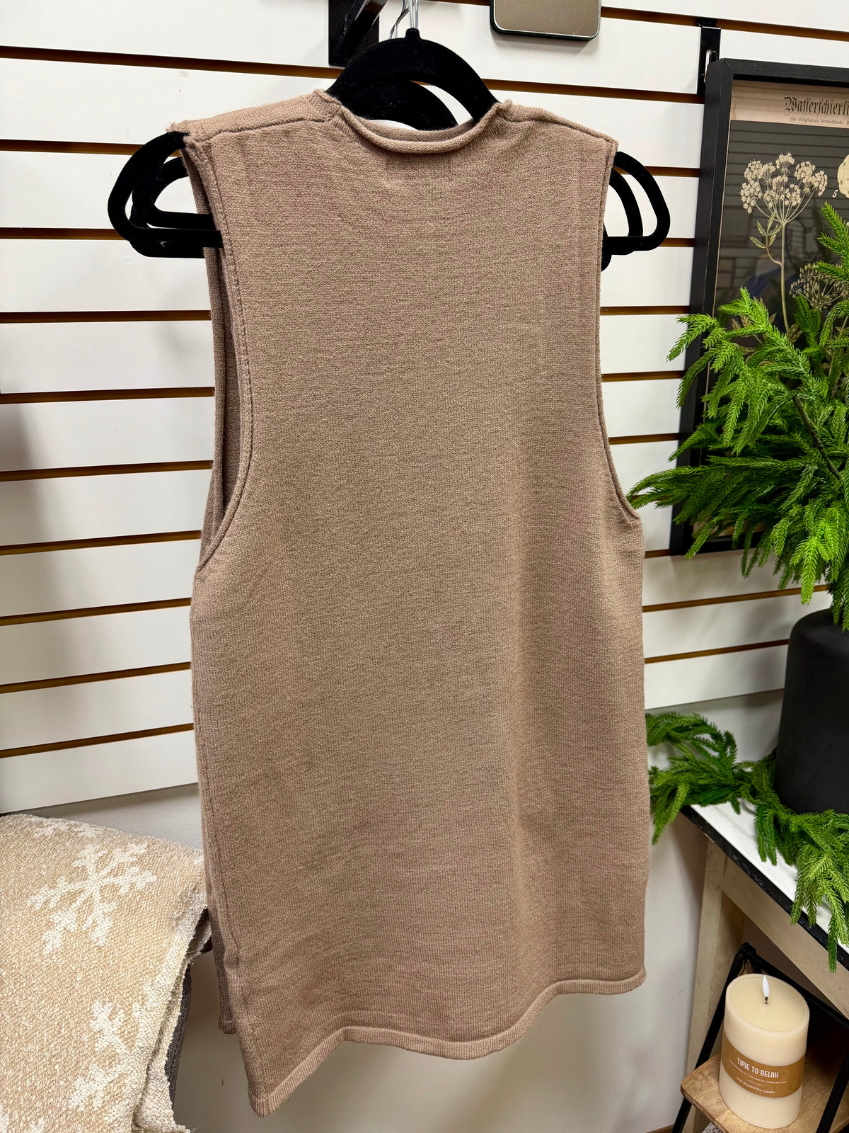 Mocha Sweater Shirt Dress | Shannon Hyfve