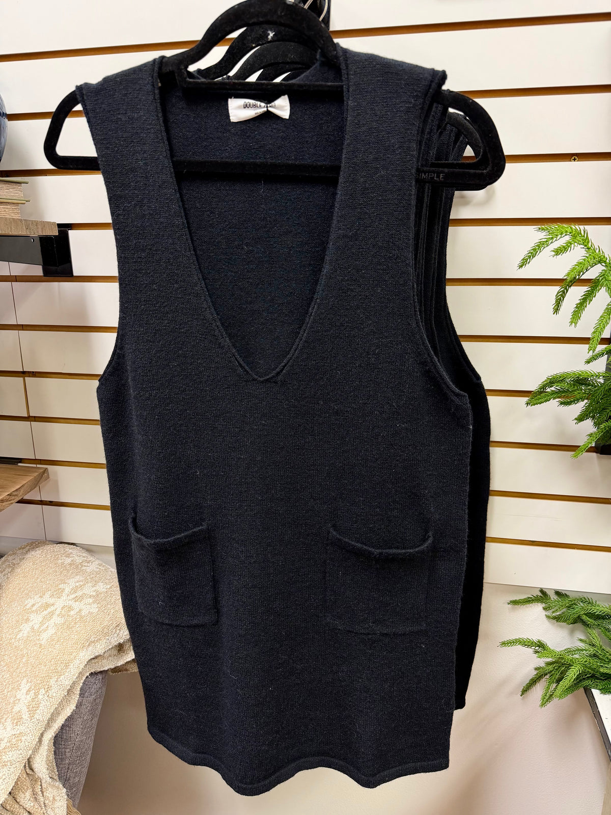 Black Sweater Shirt Dress | Shannon Hyfve