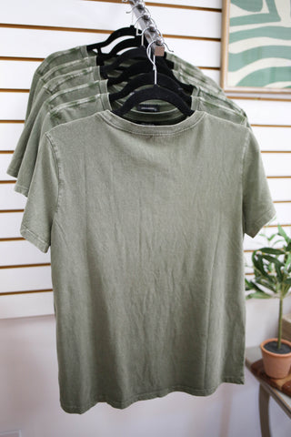 Olive Rodeo Cowboy Short Sleeve Tee zutter