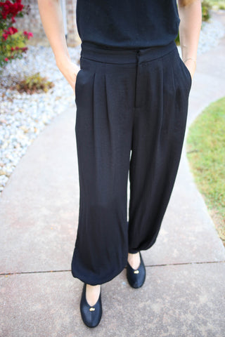 Tailored Black Ballon Pant | Tanna Entro