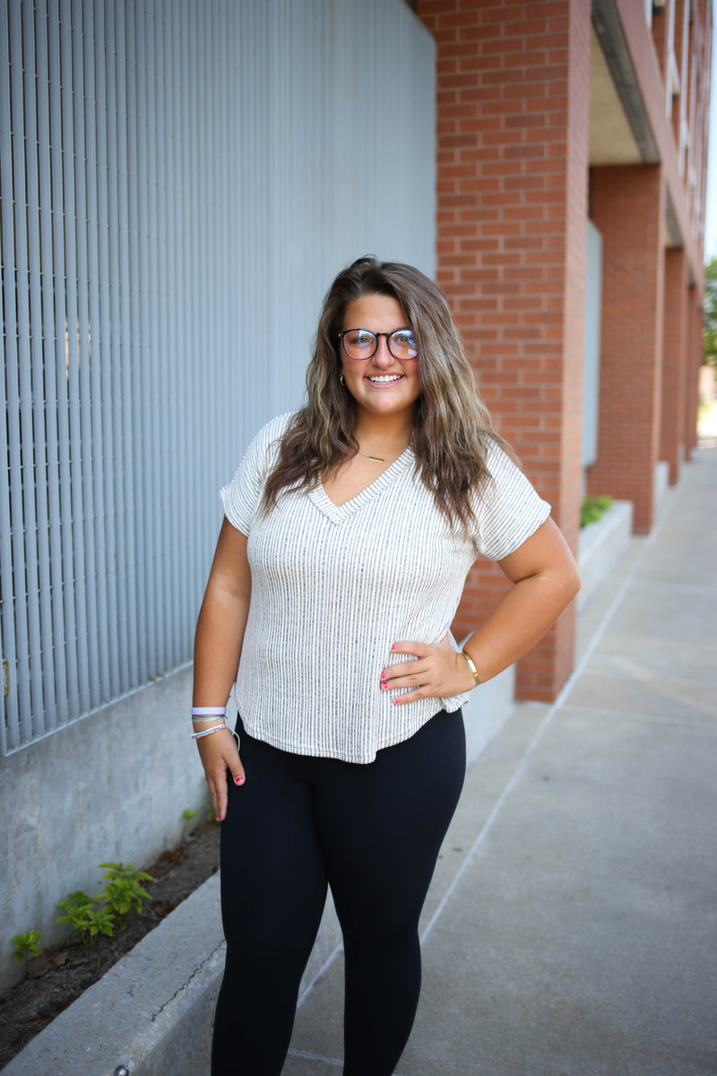 Elise Top in Cream Elise Top in Cream
