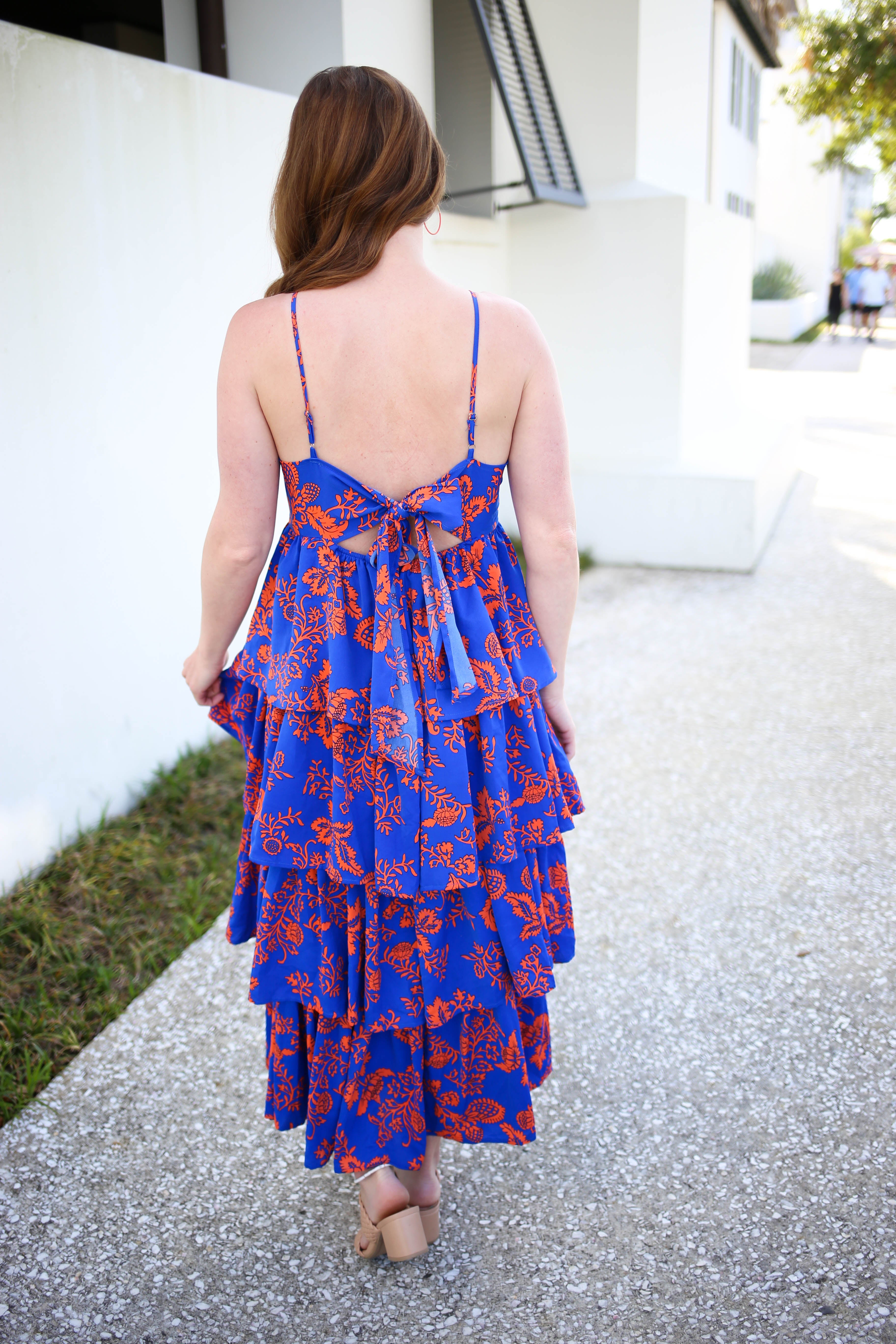 edessa tiered ruffle maxi dress Edessa Tiered Ruffle Maxi Dress