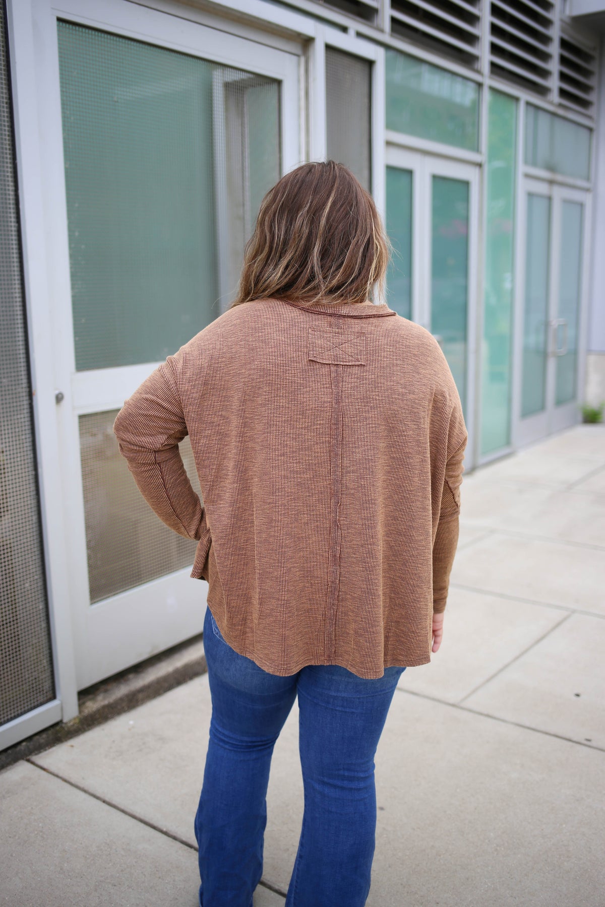 Love Patchwork Long Sleeve | Boutique Elise | Patty Easel
