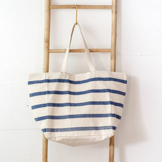 Cotton Stripe Beach Bag PD Home & Gift