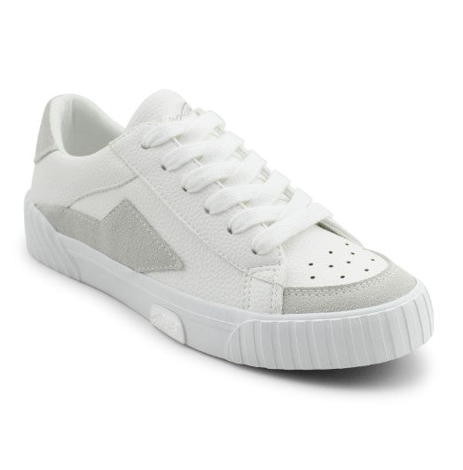 Contrasting off white and grey Willa Sneaker