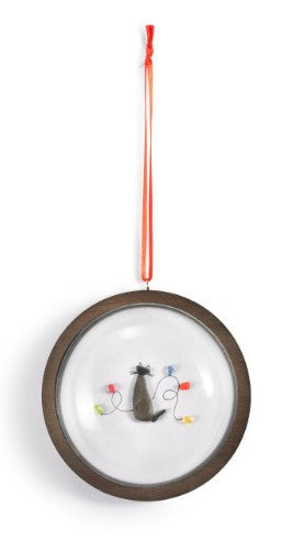 Purrrfect Holiday Ornament demdaco