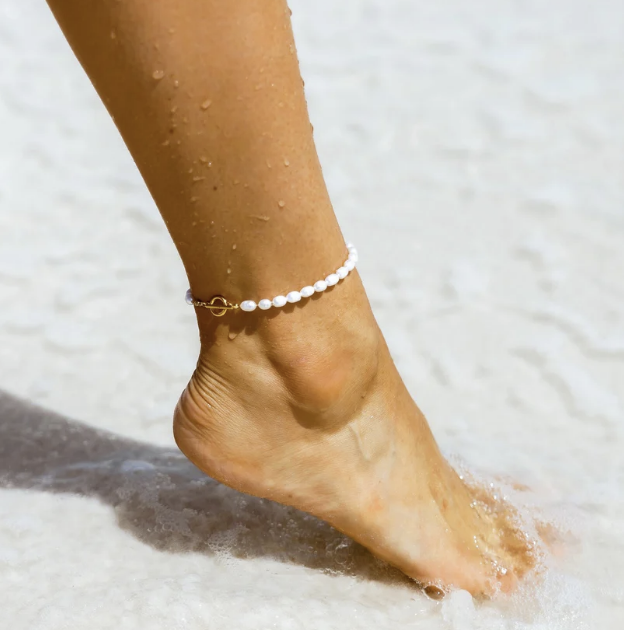 Pearl Diver Anklet | Boutique Elise Alco