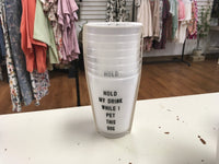16oz Frost Cup Set Santa Barbara Design Studio