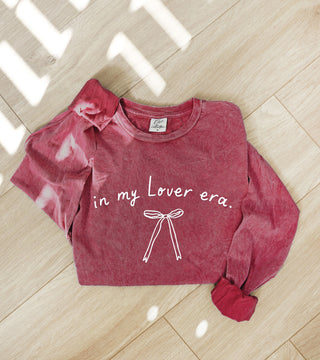 Lover Era Red Long Sleeve | Boutique Elise | Pre-order oat collective
