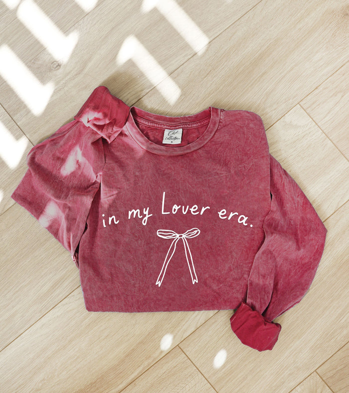 Lover Era Red Long Sleeve | Boutique Elise | Pre-order oat collective