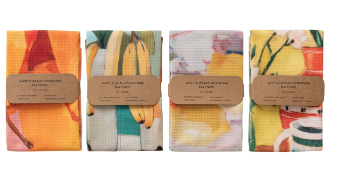 Recycled Microfibre Tea Towel Creative Co-Op