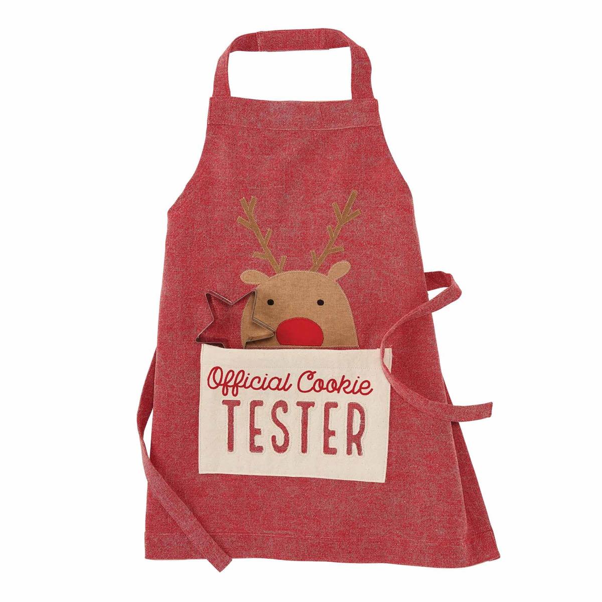 Kids Apron Christmas Cookie Set | Boutique Elise mud pie