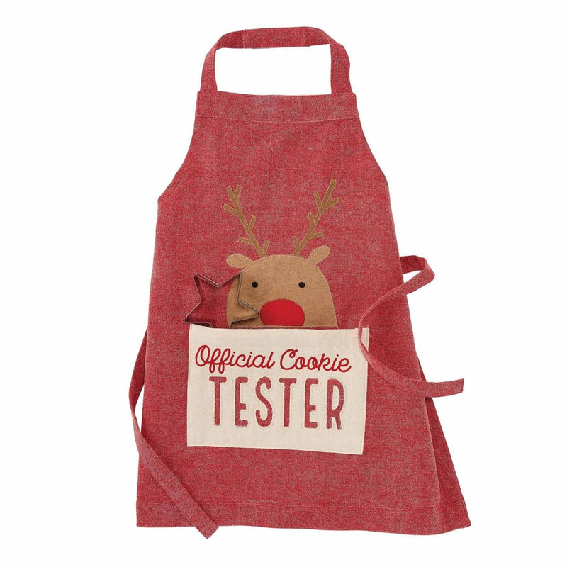 Kids Apron Christmas Cookie Set | Boutique Elise mud pie