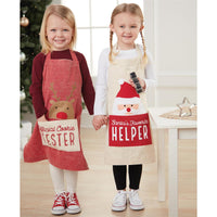 Kids Apron Christmas Cookie Set | Boutique Elise mud pie