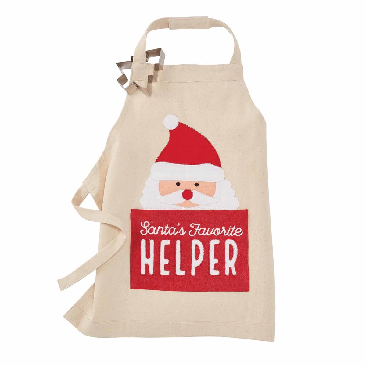 Kids Apron Christmas Cookie Set | Boutique Elise mud pie
