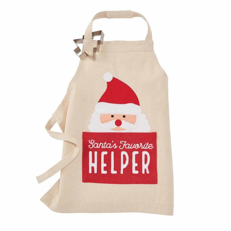 Kids Apron Christmas Cookie Set | Boutique Elise mud pie