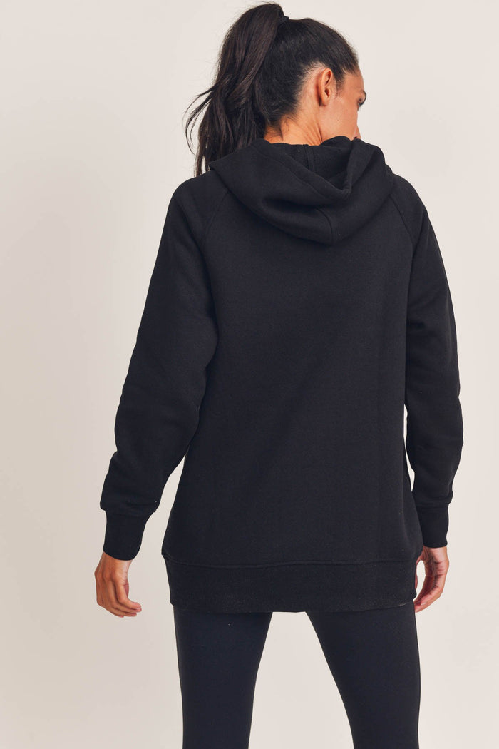 Black Oversized Hoodie Sweatshirt | Boutique Elise | Brooke Mono b