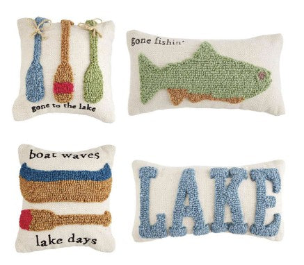 Mini Lake Pillows | Boutique Elise mud pie