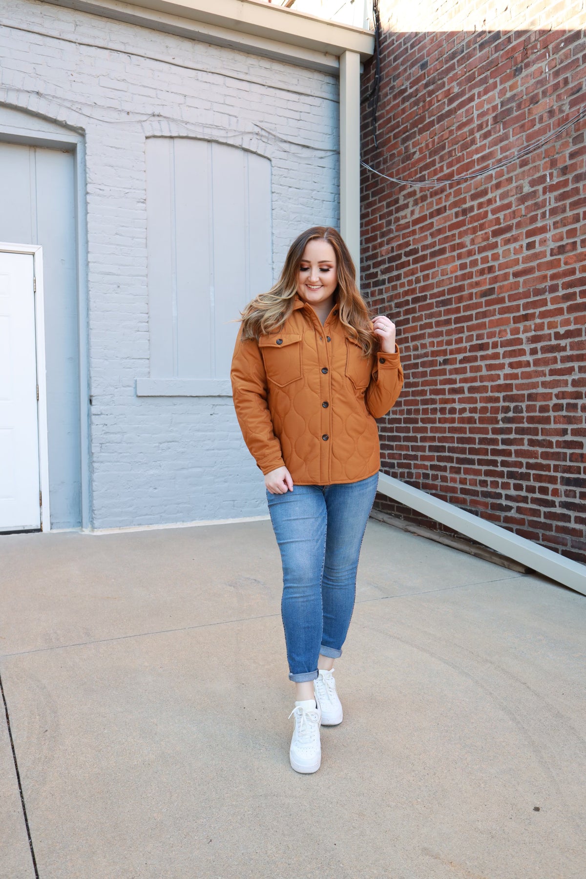 Camel 2024 quilted jacket