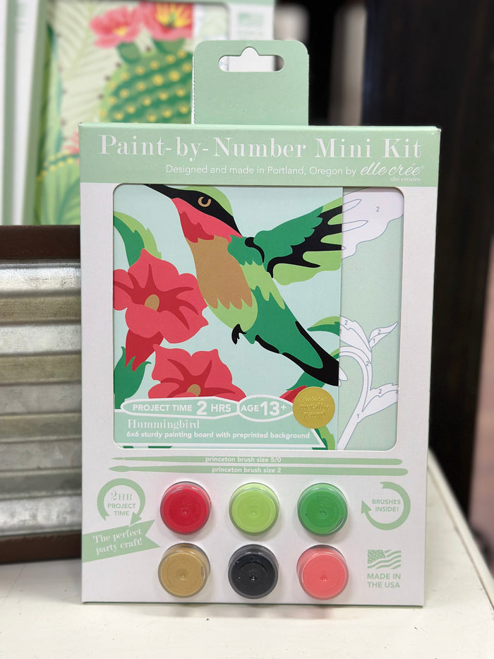 Paint by Number Mini Kit | Boutique Elise elle cree